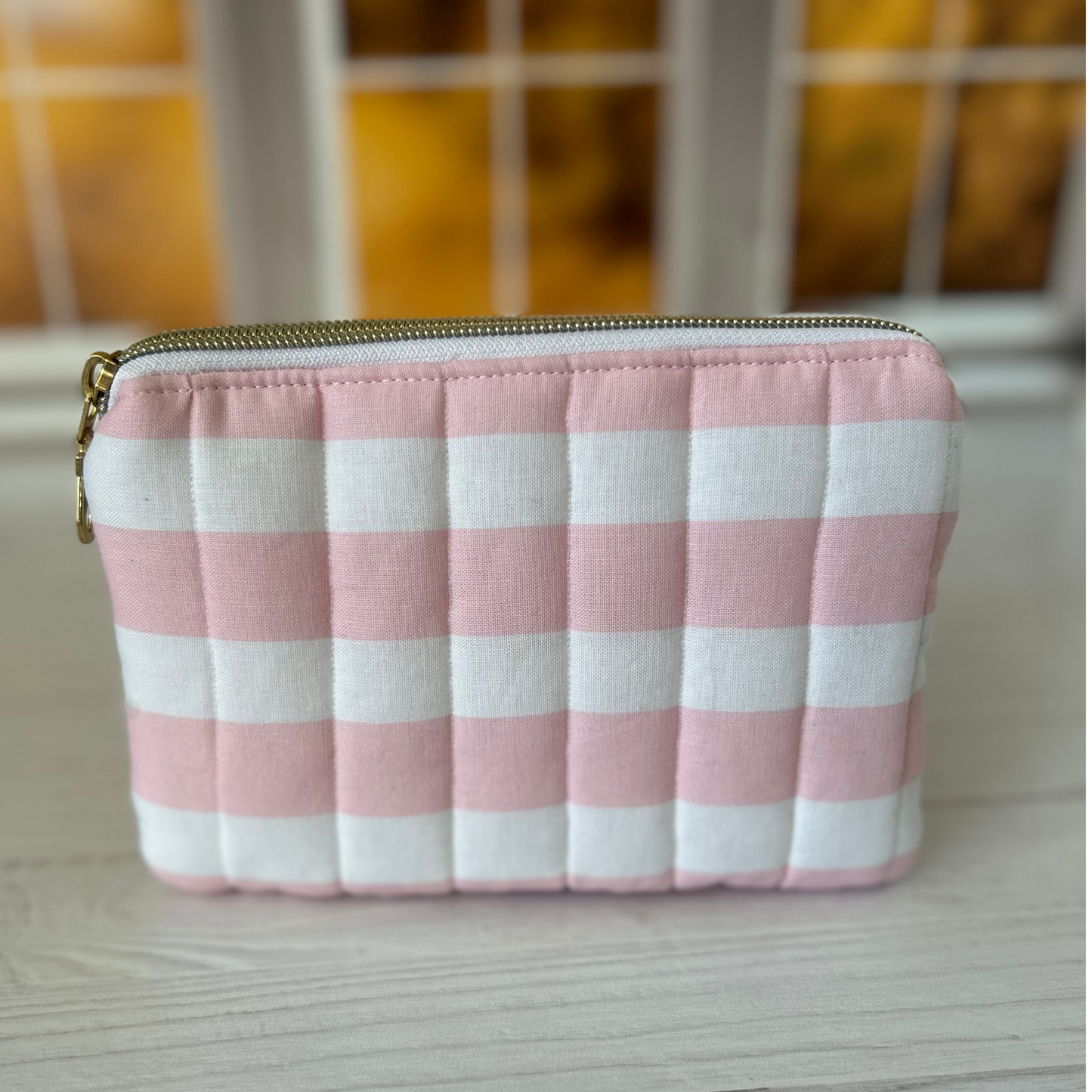 Wristlet Wallets - Bold Pink Stripe