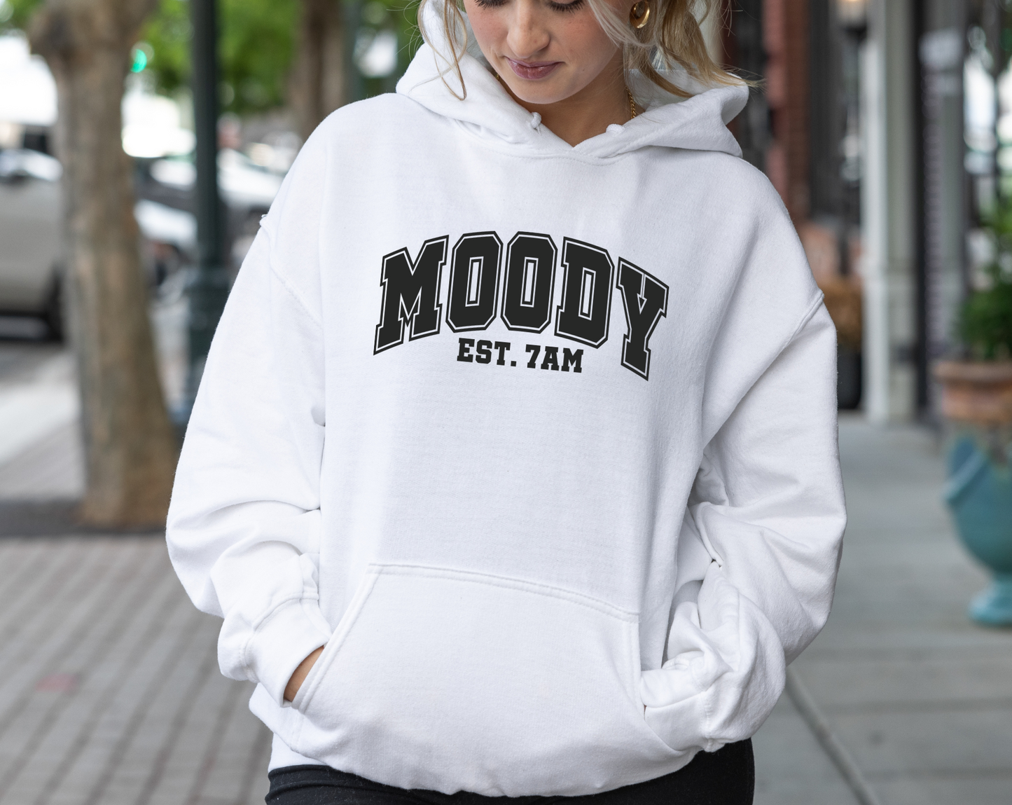 Moody Est. 7am Hoodie: Embrace Your Morning Vibes