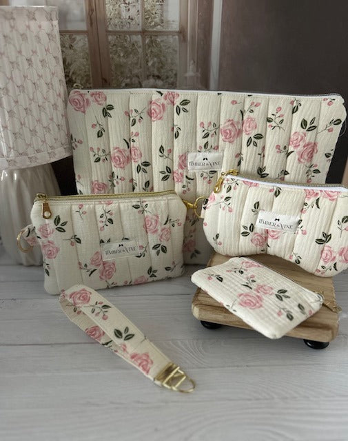 Wristlet Wallet & Keychain Sets - Summer Romance