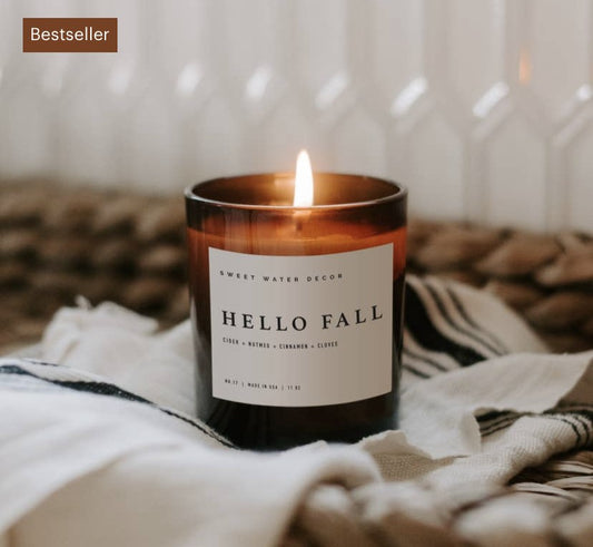 Hello Fall 11oz. Soy Candle