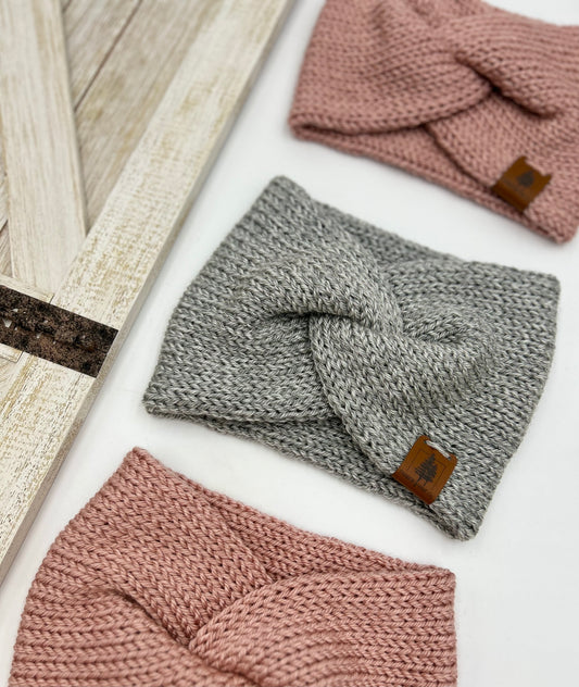 knit ear warmer headbands