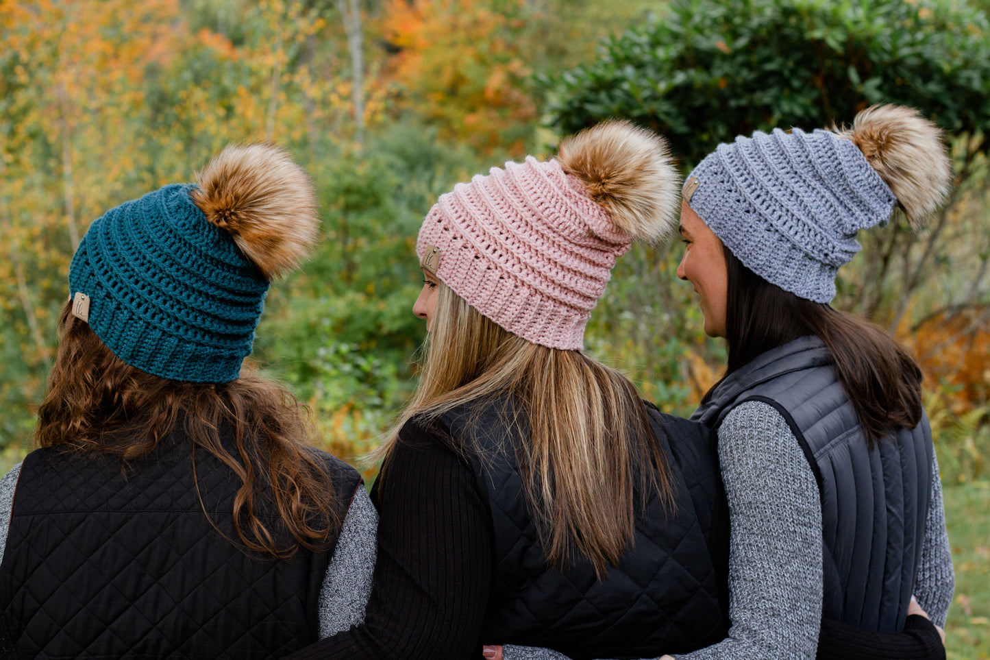 Raised Ridges Slouch Beanie