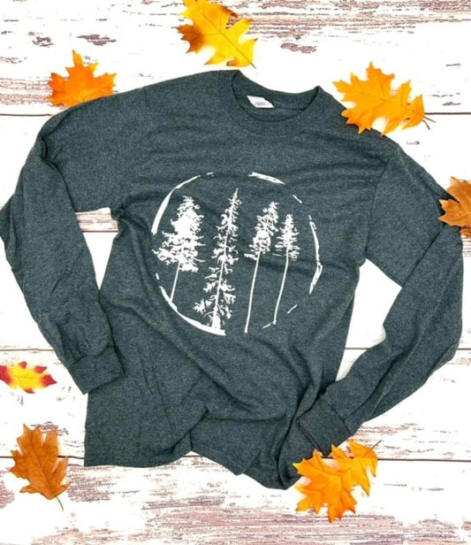 Circle of Trees Long Sleeve Tee