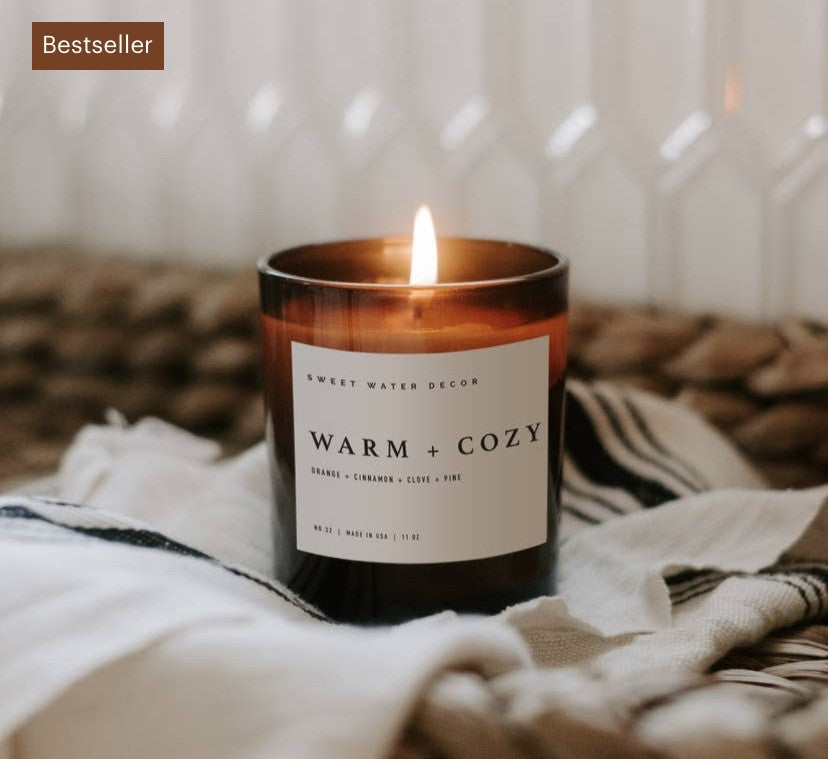 Warm & Cozy 11oz. Soy Candle