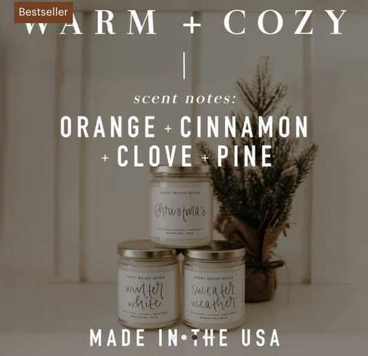 Warm & Cozy 11oz. Soy Candle